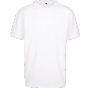 Build Your Brand Organic Heavy Oversize Tee white