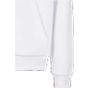 Build Your Brand Fluffy Zip Hoody White