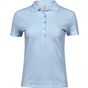 Tee Jays Ladies Luxury Stretch Polo light_blue