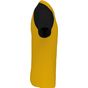Kariban Polo Baseball yellow/black