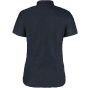 Kustom Kit Workwear Oxford Shirt Short Sleeve French navy