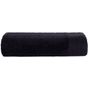 The One Towelling Deluxe Bath Towel black