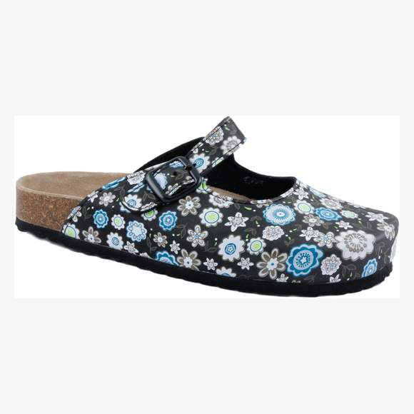 Clogs with floral print Softwaves