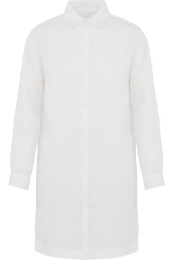 Image produit Robe chemise en lin femme