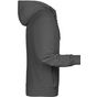 James&Nicholson Men´s Zip-Hoody graphite