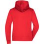 James&Nicholson Ladies' Hooded Jacket red/carbon