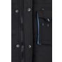Velilla Gilet matelassé bicolore multipoches black/sky_blue