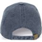 K-up Casquette vintage effet déchiré - 6 panneaux washed_navy