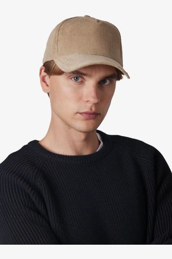 Image produit Casquette en velours - 5 panneaux