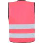 Korntex Kids Hi-Vis Functional Safety Vest Aarhus Neon pink