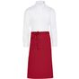 SG Accessories - Bistro Rome - Recycled Bistro Apron with Pocket red