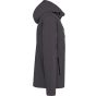 Kariban Veste Softshell 3 couches à capuche avec manches amovibles unisexe titanium