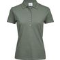 Tee Jays Ladies Luxury Stretch Polo leaf_green