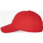 K-up Casquette polyester - 6 panneaux red