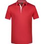 James&Nicholson Men´s Polo Stripe red/white