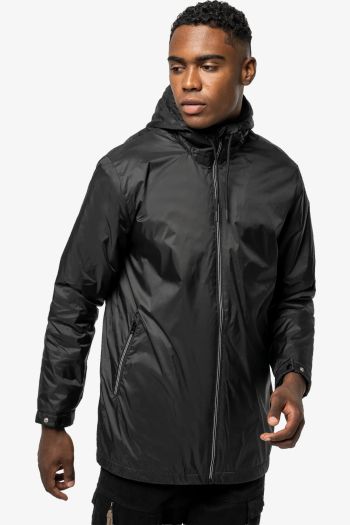 Image produit Veste à capuche avec doublure en micropolaire unisexe