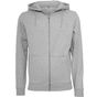 Build Your Brand Heavy Zip Hoody heather_grey
