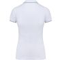 Kariban Polo manches courtes femme white/sky_blue/light_grey