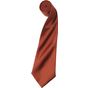 Premier Cravate en satin colours collection chestnut