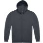 B&C Collection ID.224 Zip Hood gris foncé