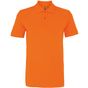 Asquith & Fox Men's Polo orange