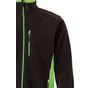 Velilla Veste polaire bicolore black/lime