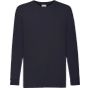 fruit of the loom Kids valueweight long sleeve T deep_navy