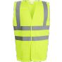 Regatta Men's Pro HI-VIS Supervisor Vest yellow