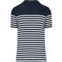Kariban T-shirt marin col rond Bio homme navy/white_stripe