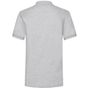 fruit of the loom 65/35 Heavy Piqué Polo heather_grey