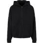 Build Your Brand 90's Zip Hoody Black