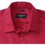 Russell Chemise en Popeline Polyester/Coton classique manches longues homme classic_red