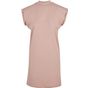 Build Your Brand Ladies Turtle Extended Shoulder Dress dusk_rose
