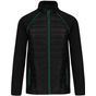 WK Designed To Work Veste DayToDay bi-matière black/kelly_green