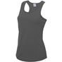 AWDis Just Cool Women's Cool Vest charcoal