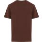New Morning Studios Basic regular fit tee chocolate_brown
