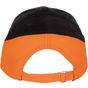 k-up Racing - casquette bicolore 6 panneaux black/orange