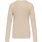 Kariban T-shirt col V manches longues femme light_sand