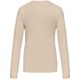 kariban T-shirt col V manches longues femme light_sand