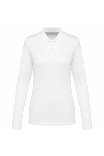 Image produit Polo Supima® manches longues femme