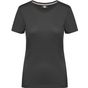 WK Designed To Work T-shirt à traitement antibactérien femme dark_grey