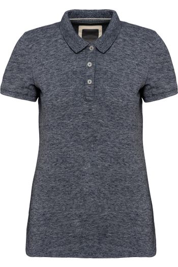 Image produit Polo vintage manches courtes femme