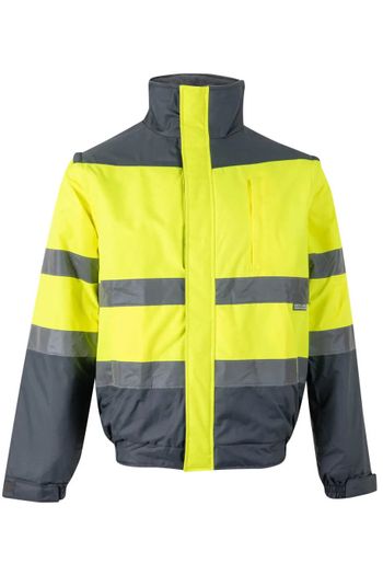 Image produit Blouson matelassé 2 en 1 haute visibilité