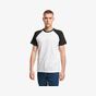 Build Your Brand Raglan Contrast Tee