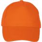 K-up Casquette coton épais - 5 panneaux orange