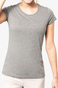 Image produit T-shirt coton BIO col rond femme 
