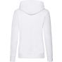 fruit of the loom Ladies classic hooded sweat white
