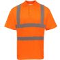Korntex High-end polycotton Hi-Vis polo shirt Cambridge Signal orange