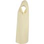 Build Your Brand Ladies Turtle Extended Shoulder Dress soft_yellow