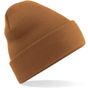 Beechfield Bonnet Original à revers caramel